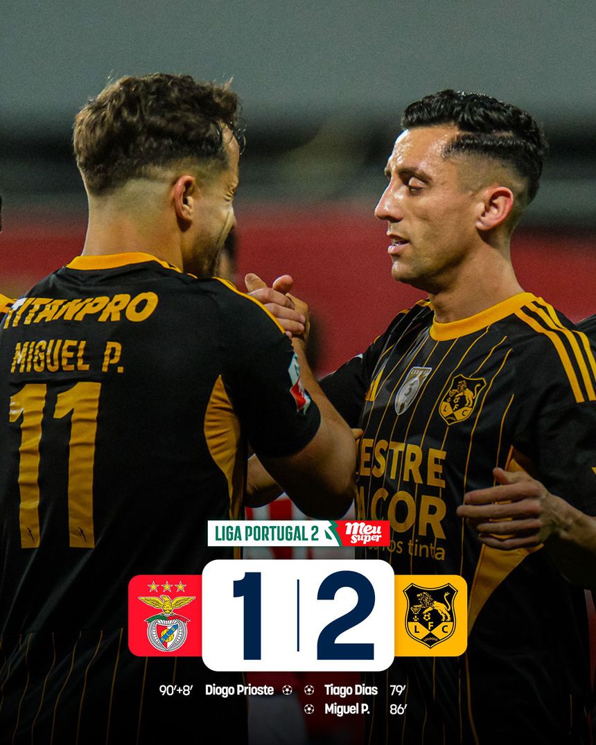 Tiago Dias e Miguel Pereira foram as figuras do encontro. Foto: Liga Portugal