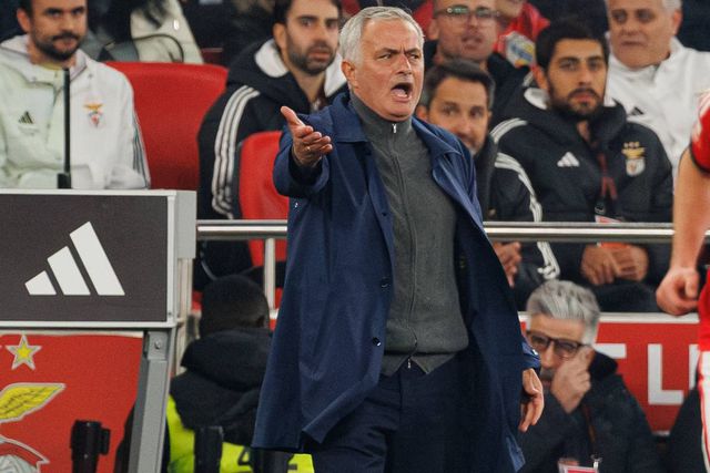 José  Mourinho viu o Benfica realizar diante do Real Madrid a melhor exibição da temporada - será finalmente a tão aguardada retoma das águias? - Foto: IMAGO