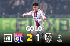 Afonso Moreira volta a brilhar e a assistir a formação do Lyon