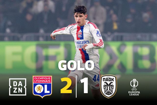 Afonso Moreira volta a brilhar e a assistir a formação do Lyon