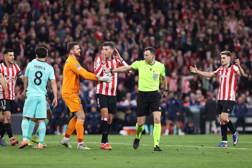 Árbitro alemão com arbitragem regular na partida que opôs o Sporting ao Ath. Bilbao - Foto: IMAGO