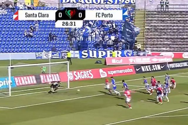 VÍDEO: Santa Clara marca no primeiro lance