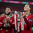 Van Dijk levou a Taça da Liga para casa após a final