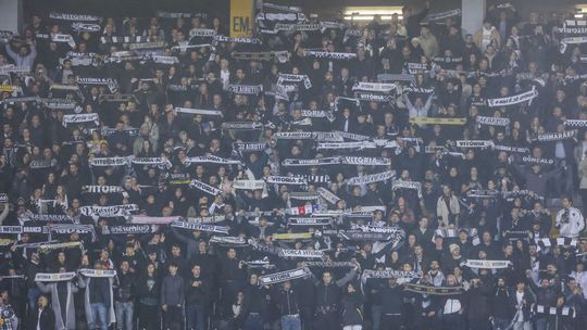 Vitória de Guimarães: bilhetes para o dérbi em Braga já estão à venda