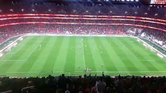 Adeptos assobiam entrada de Kokçu