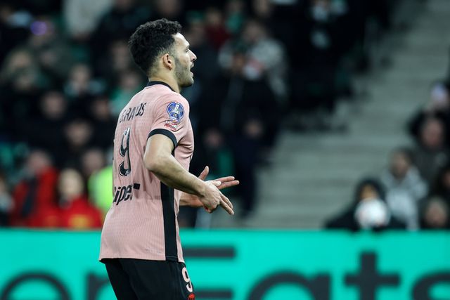 Gonçalo Ramos a celebrar mais um golo pelo PSG na Ligue 1