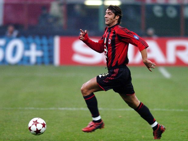 Rui Costa ao serviço do Milan, onde esteve cinco anos (Foto: IMAGO)