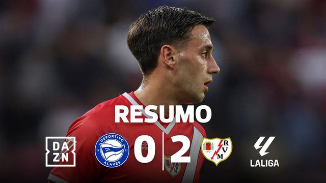 VÍDEO: Rayo Vallecano vence em casa do Alavés (resumo)