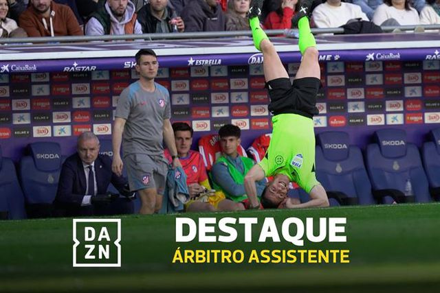 VÍDEO: auxiliar do Espanhol-Atlético Madrid tem de melhorar a arte do pino