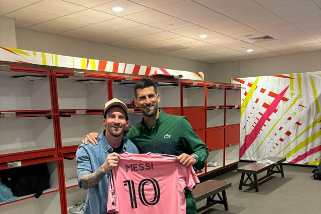 Messi e Djokovic no Open de Miami