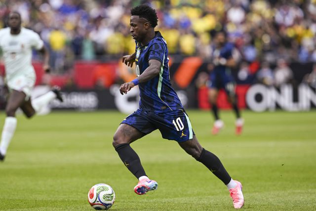 Vinícius Jr. regressa aos treinos do Brasil e descansa Real Madrid