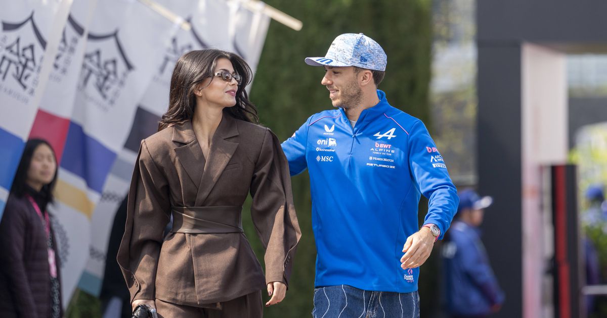 Gasly em Miami com Kika Cerqueira Gomes e de olho no futuro com casa milionária