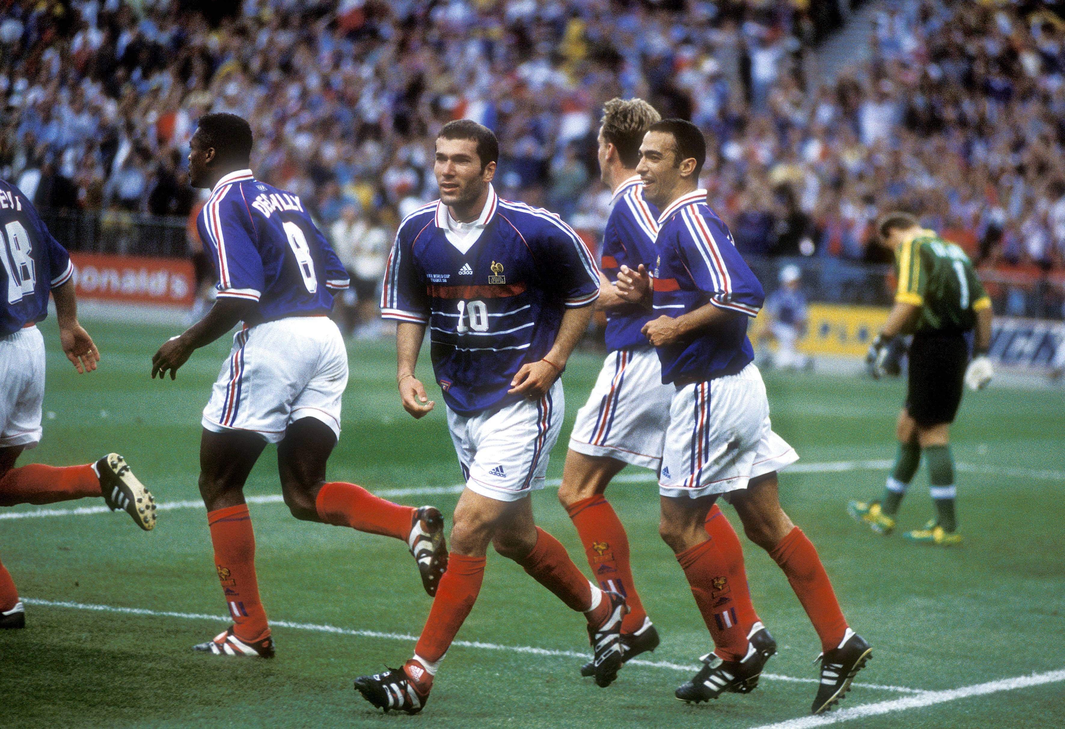 Equipamento principal de França no Mundial de 1998
