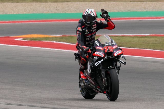 Marco Bezzecchi imparável nos EUA com quinta vitória consecutiva em MotoGP