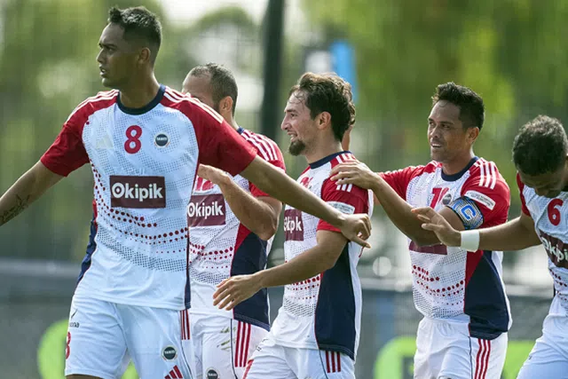 Tahiti United, a equipa que joga sempre no amanhã. Foto: OFC