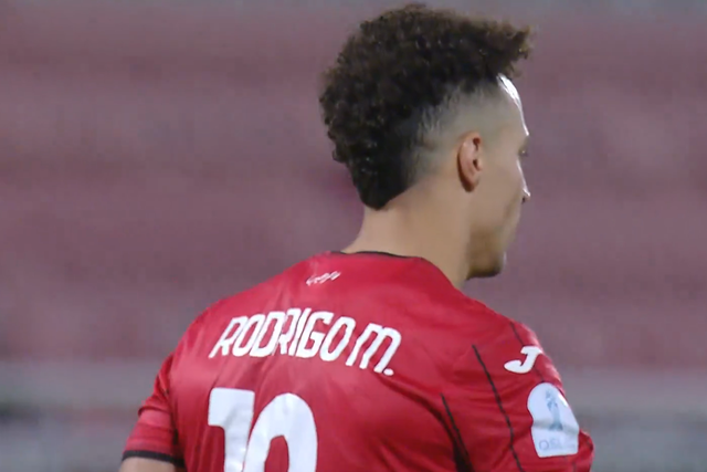 Rodrigo empatou o jogo, forçando os penáltis, e deu início ao desempate por grandes penalidades da melhor maneira, convertendo