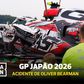 Bearman sofre acidente grave no Japão e sai do carro a coxear!