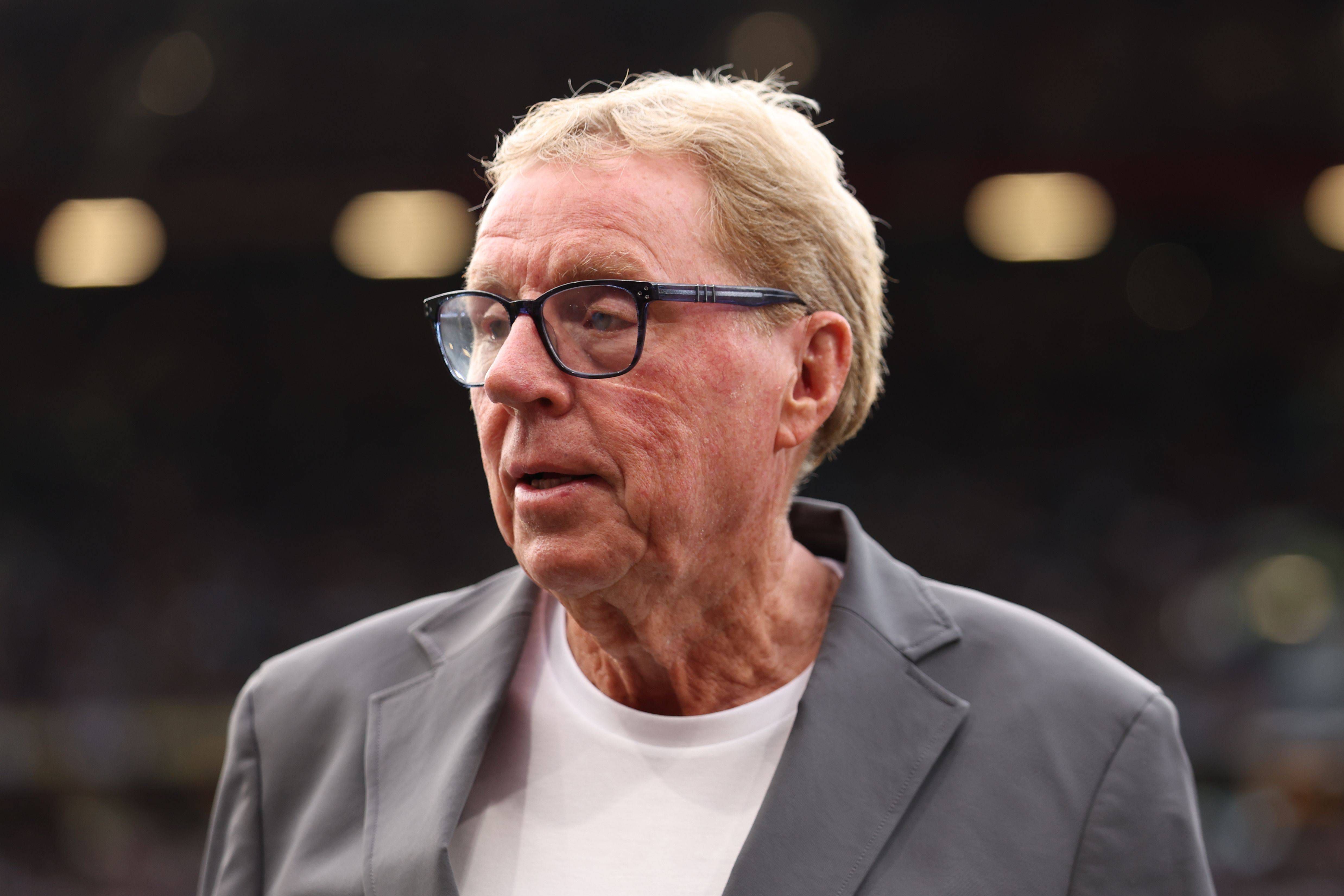 Harry Redknapp, ex-treinador, de 79 anos, reformado desde 2017, com passagem no Tottenham entre 2008 e 2012 - Foto: Imago