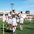 Jogadores dos unionistas - Foto: UD Leiria
