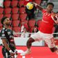 Stiven Valencia terminou com três golos      Fotografia SL Benfica