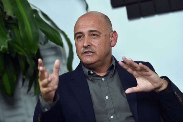 Rui Mota em entrevista n'A BOLA - Foto: Miguel Nunes