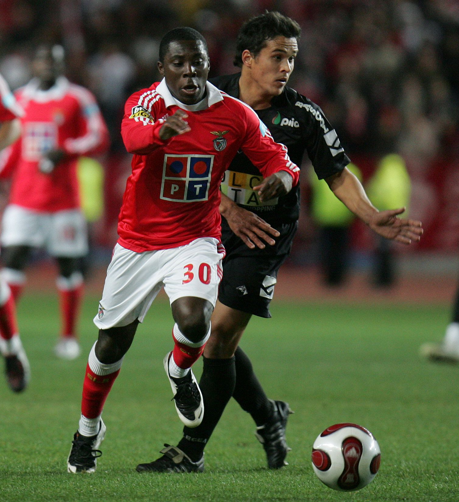 Freddy Adu - Benfica (21 jogos, 5 golos) e Belenenses (4 jogos) - 2007 a 2009. Foto: ASF/MIGUEL NUNES