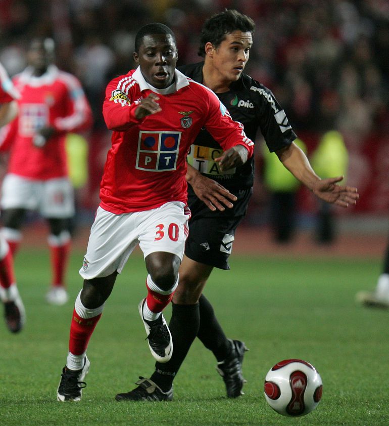 Freddy Adu - Benfica (21 jogos, 5 golos) e Belenenses (4 jogos) - 2007 a 2009. Foto: ASF/MIGUEL NUNES