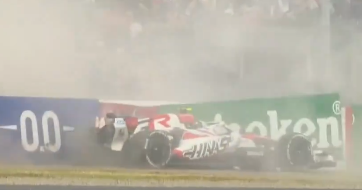 Bearman sai a coxear após acidente dramático no GP do Japão (vídeo)