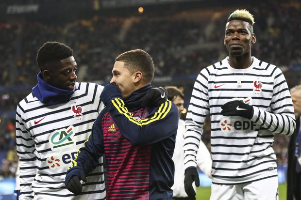 Quintero à conversa com Dembélé