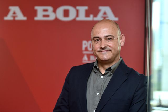 Rui Mota em entrevista a A BOLA (Foto: Miguel Nunes)