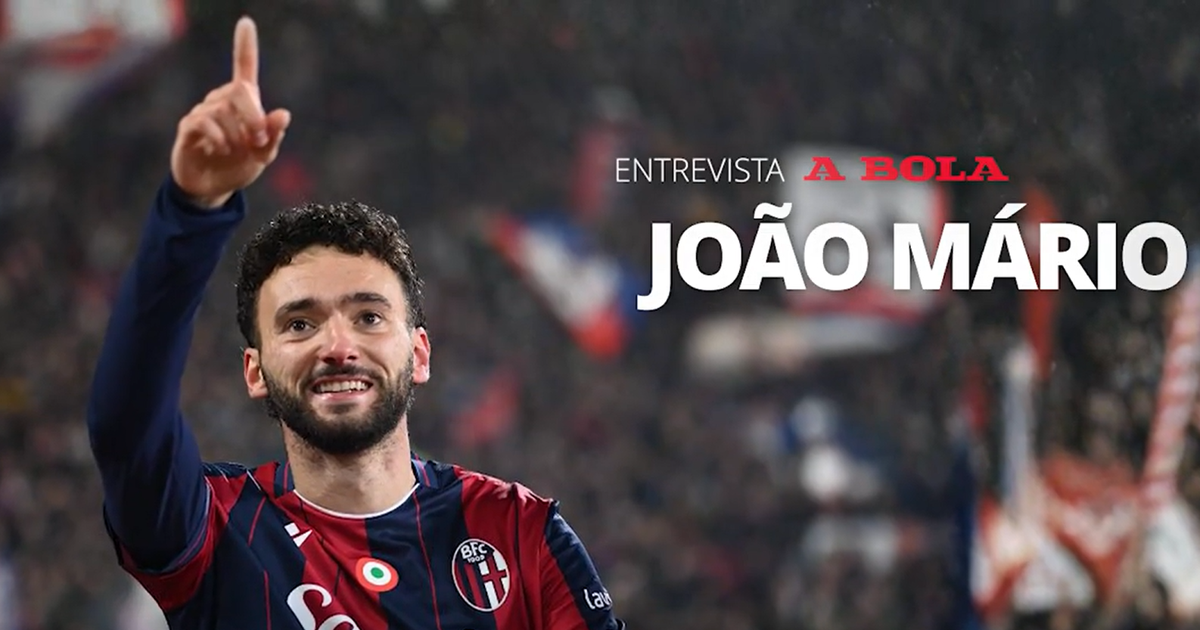 A entrevista a João Mário, lateral do Bolonha, na íntegra