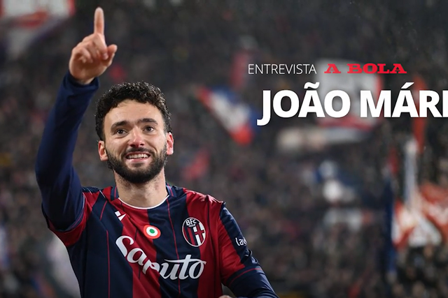 A entrevista a João Mário, lateral do Bolonha, na íntegra