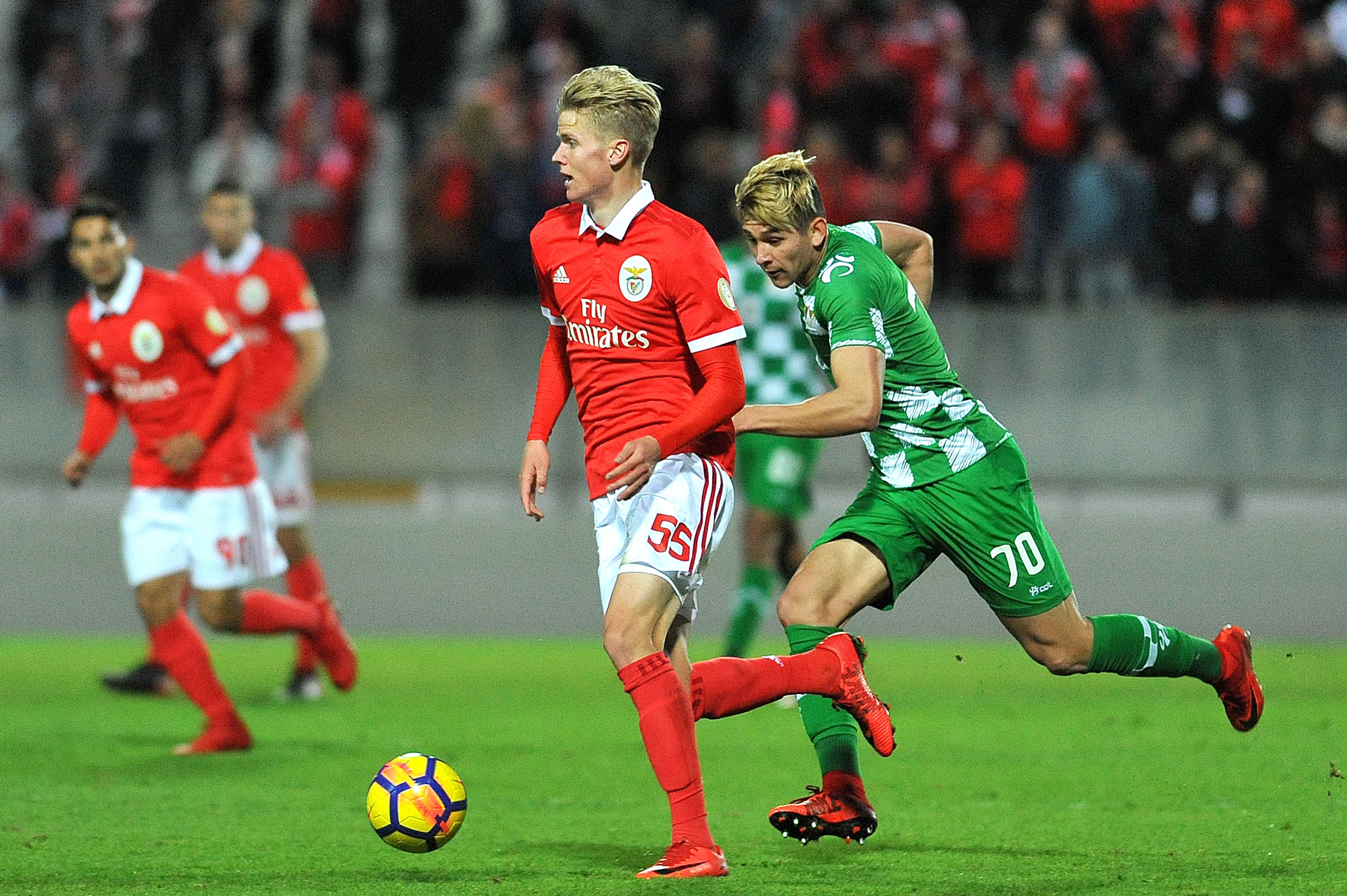 Keaton Parks - Varzim (13 jogos, 2 golos) e Benfica (6 jogos) - 2015 a 2018. Foto: ASF/PEDRO G LIMA