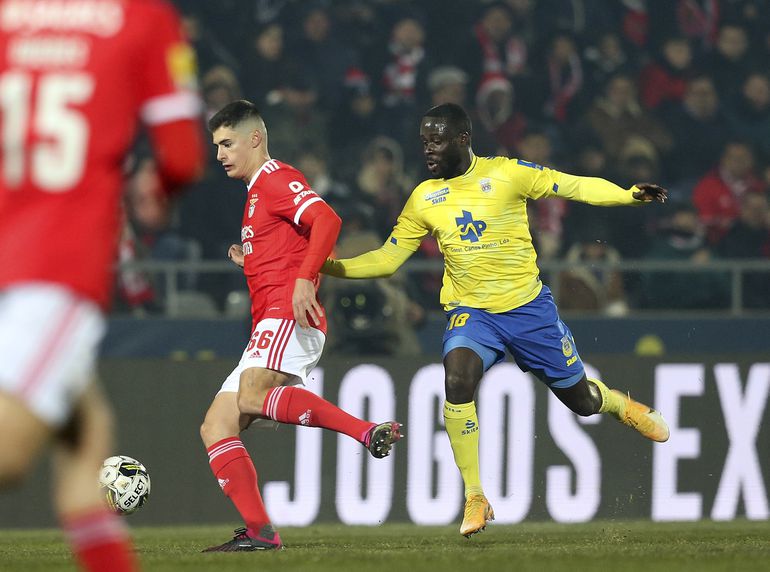 Benji Michel - Arouca (19 jogos, 1 golo) - 2022 a 2023. Foto: PAULO SANTOS/ASF