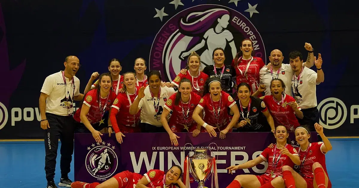 At. Navalcarnero sagra-se tetracampeão europeu às custas do Nun'Álvares