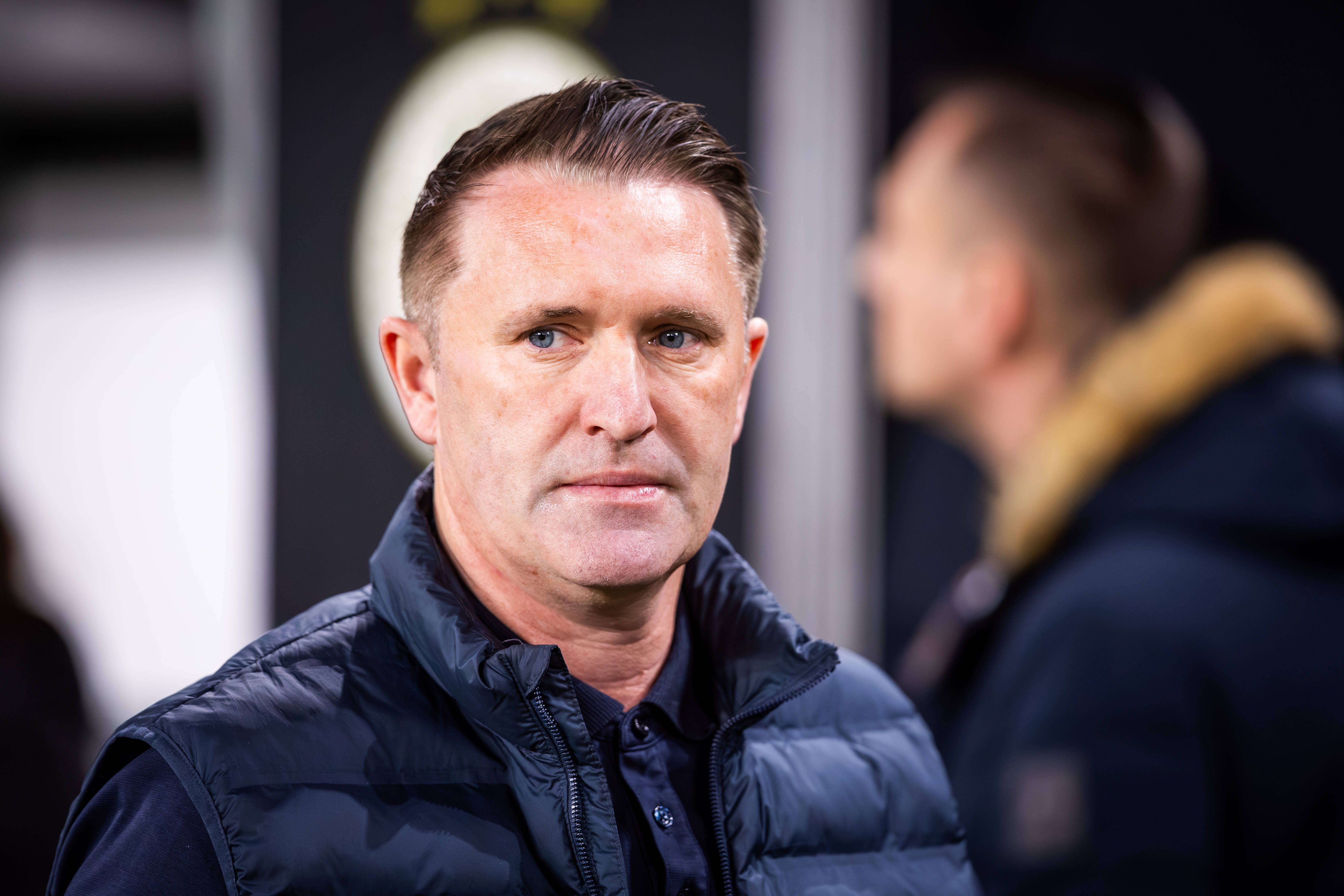 Robbie Keane, ex-jogador do Tottenham e técnico do Ferencváros, que foi eliminado pelo SC Braga nos oitavos da Europa League - Foto: Imago