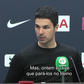 Arteta: «Tive de parar os jogadores no treino porque queriam mais»