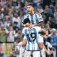 Leandro Paredes visita Di María e Otamendi em Lisboa