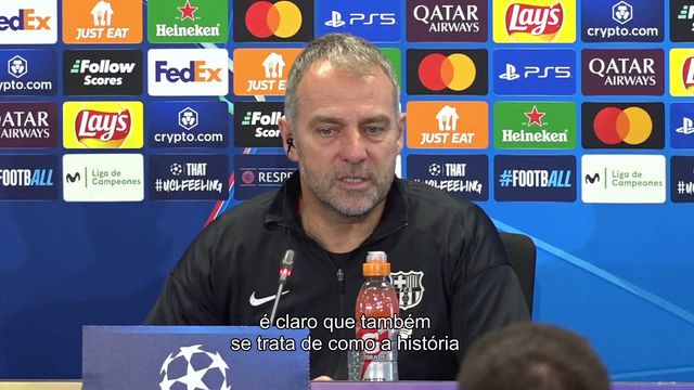 Flick não pensa em renovação antes da meia-final da Champions