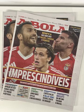 Apagão? Nem no escuro A BOLA parou