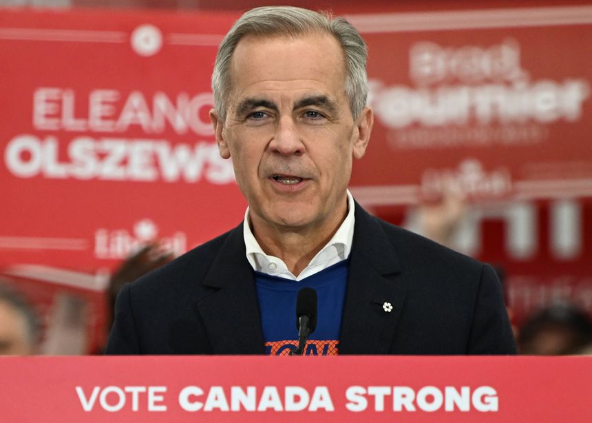 Mark Carney, primeiro-ministro e líder do Partido Liberal