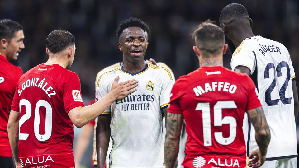 Maffeo teve alguns desentendimentos com jogadores do Real Madrid, entre eles Vinícius Júnior