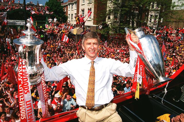 24.º: Arsenal, 1997/98 - 78 pontos (o primeiro de três campeonatos para Arsène Wenger)