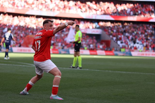 Akturkoglu marcou o quarto golo do Benfica na goleada de 6-0 imposta ao Aves SAD