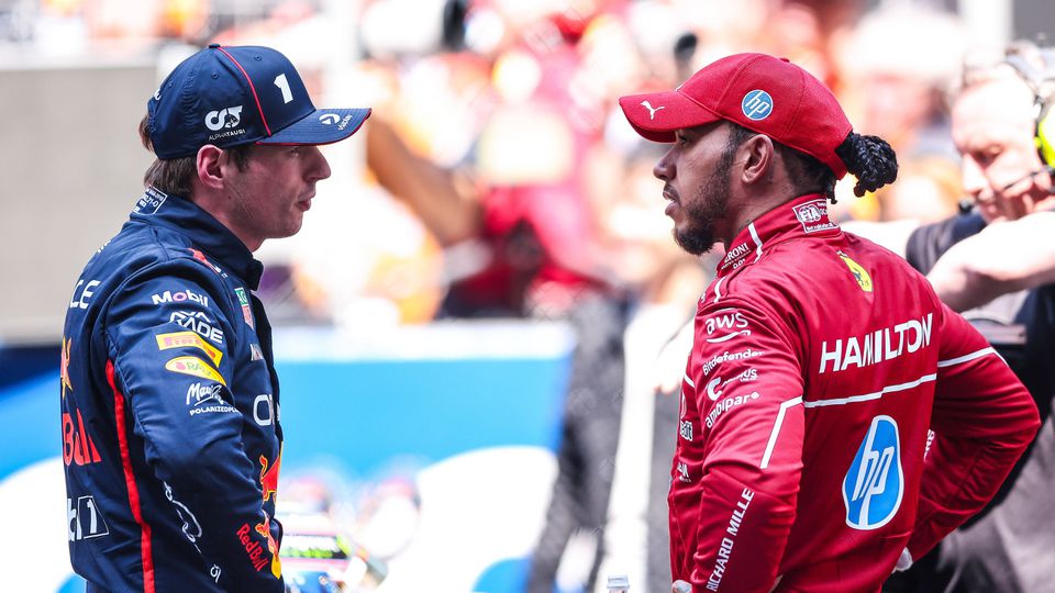 Max Verstappen e Lewis Hamilton (foto: IMAGO)