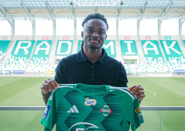 Romário Baró, médio, 26 anos - Radomiak Radom (Polónia)