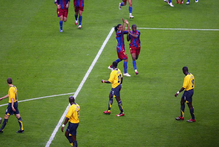 O Arsenal chega pela segunda vez, em 2026, à final da Champions. Em 2006 disputou o troféu com o Barcelona no Stade de France, mas festejaram os espanhóis