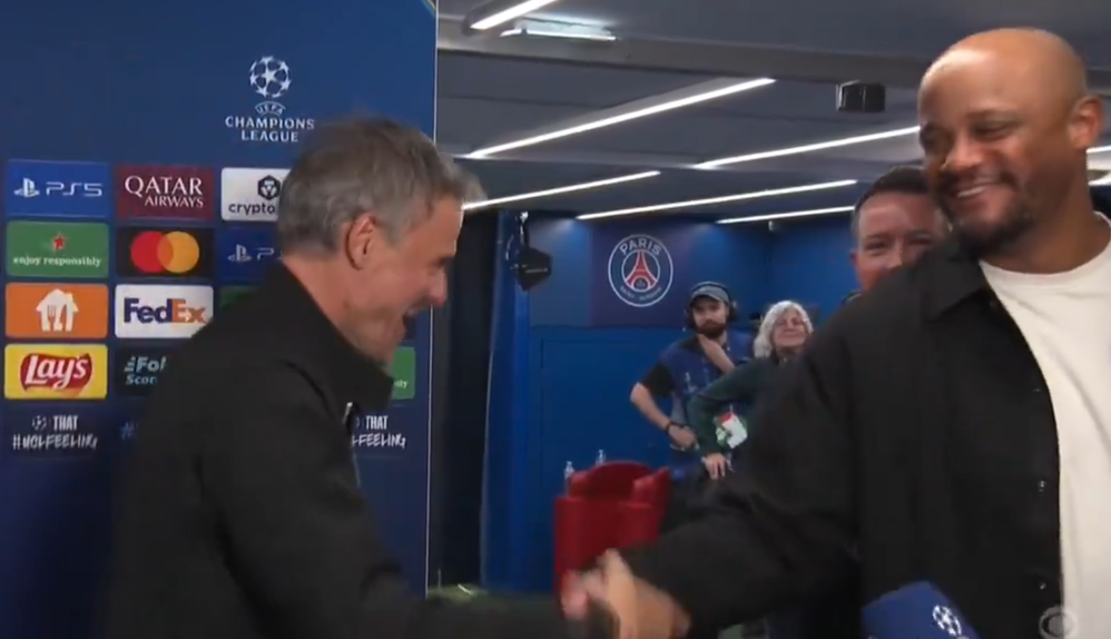 Luis Enrique e Kompany