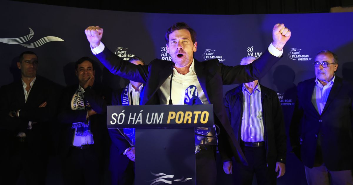 Villas-Boas campeão como treinador e presidente