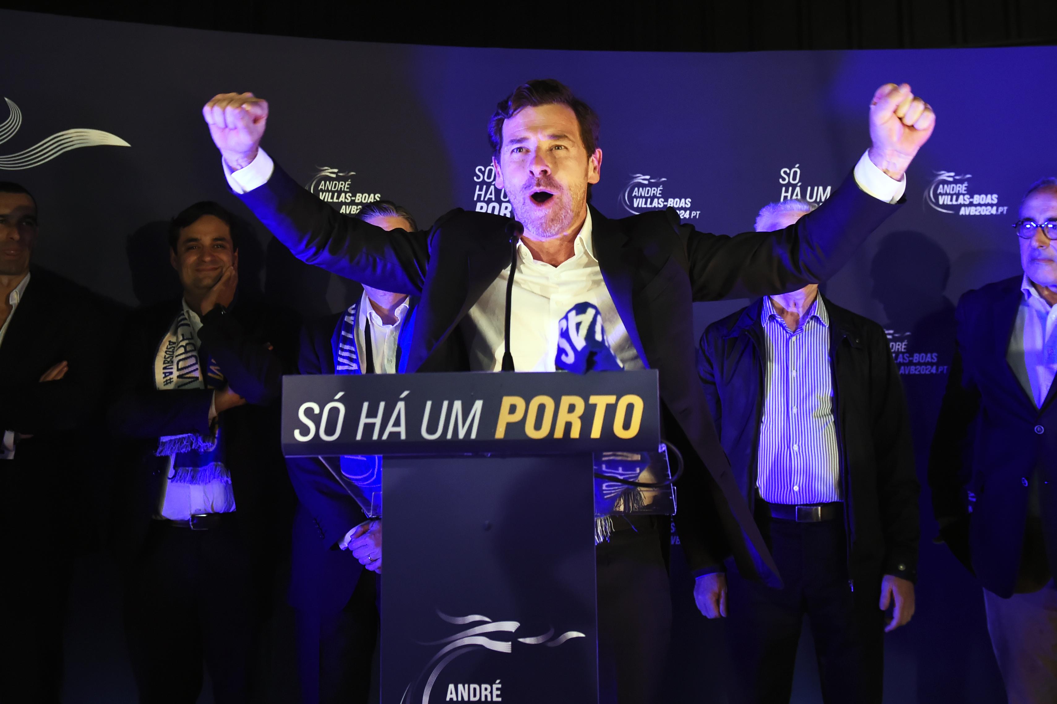 André Villas-Boas ganha o primeiro campeonato como presidente - Foto: A BOLA